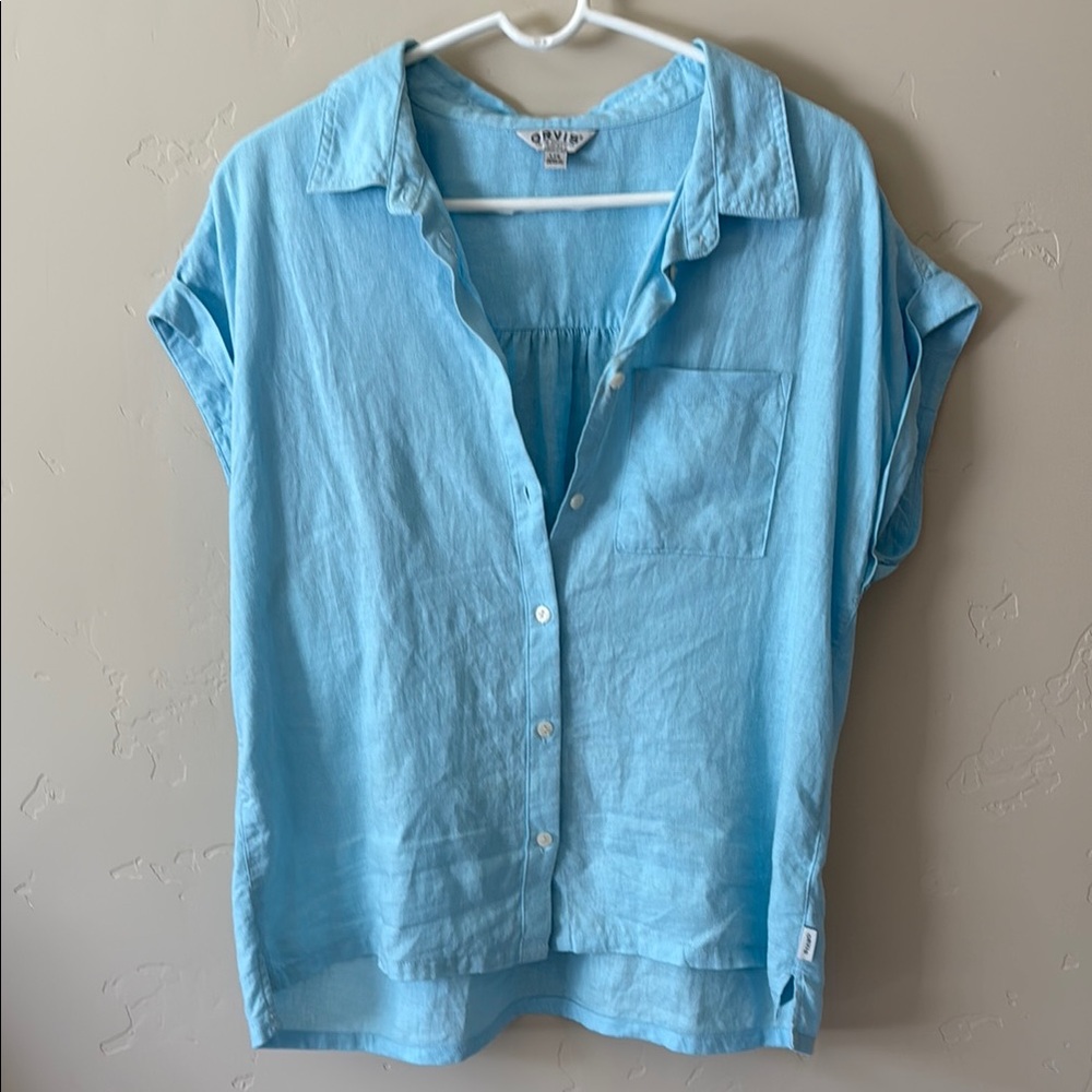 Orvis Sky Blue Casual Shirt